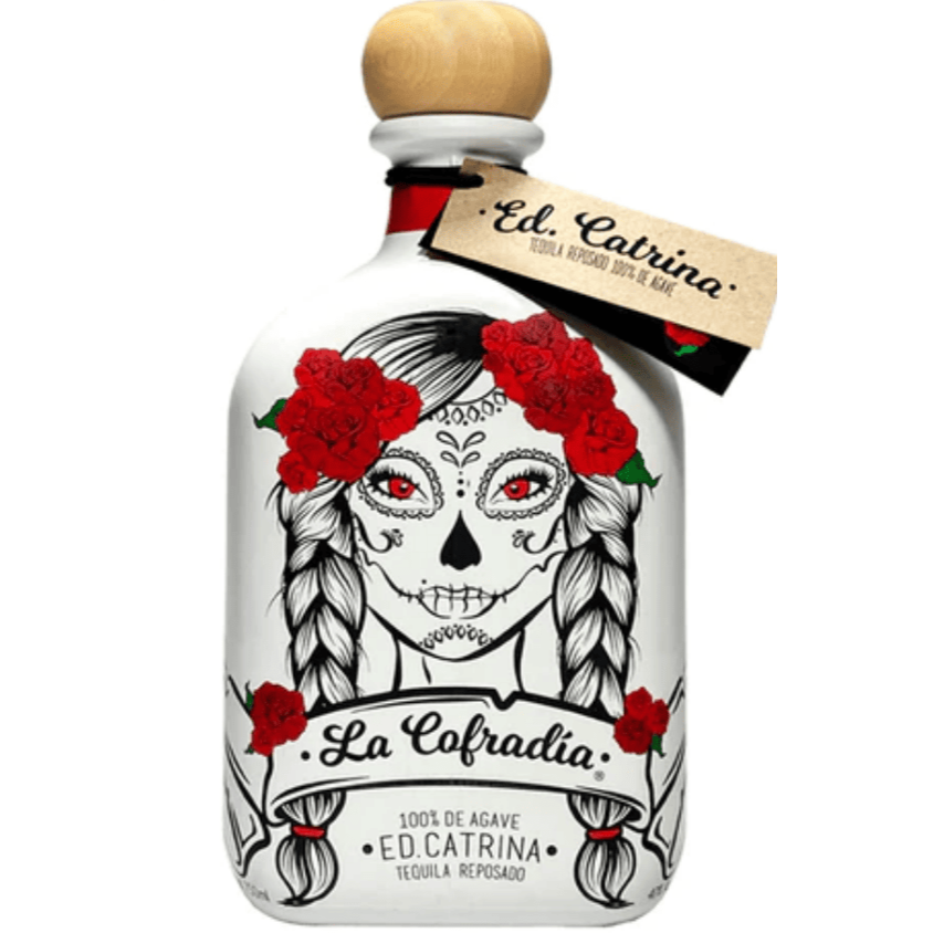 La Cofradia Tequila Catrina Reposado- Ceramic