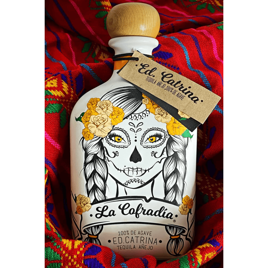 
                      
                        La Cofradia Tequila Catrina Anejo - Ceramic
                      
                    