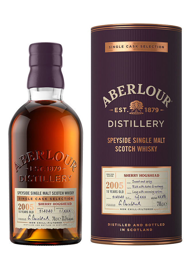 Aberlour 16 ans Sherry Hogshead Conquete