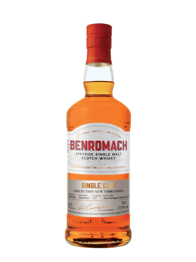 Benromach 22 ans 2001 Organic New Vibrations