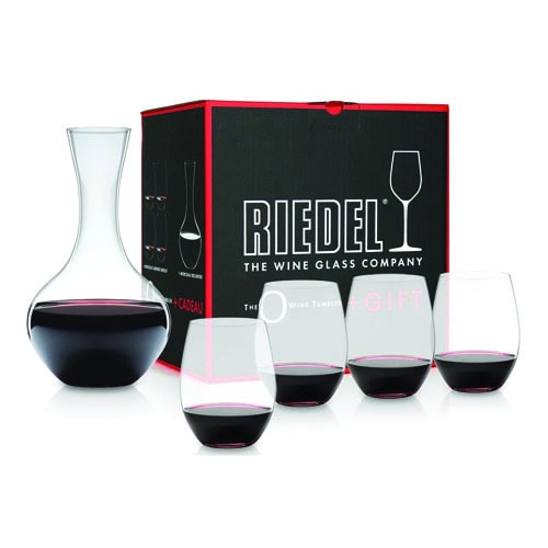 
                      
                        RIEDEL O Cabernet & Decanter Syrah Wine Glasses Gift Set ( Set of 5s)5414/30
                      
                    