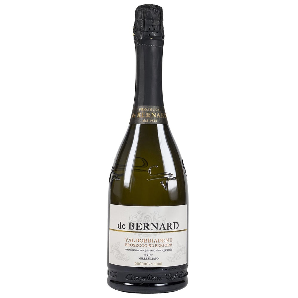 De Bernard Valdobbiadene Sparkling Wine (Prosecco) Superiore Brut Millesimato