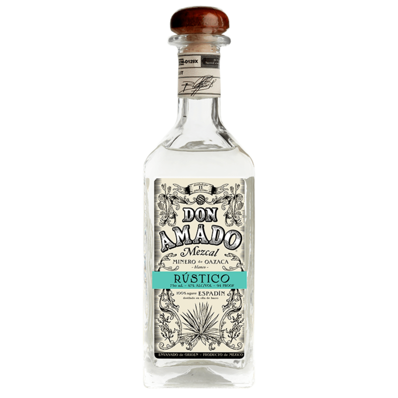 Don Amado Rustico Blanco Mezcal (Artesanal) [Clay Pot] [Additive Free]