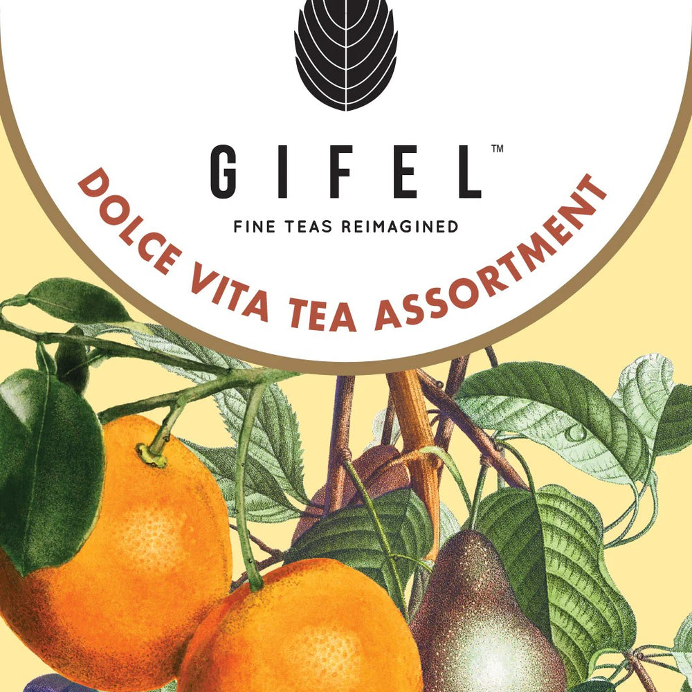 Gifel Tea. Dolce Vita Tea Assortment (25 sachets) - Gifel Tea