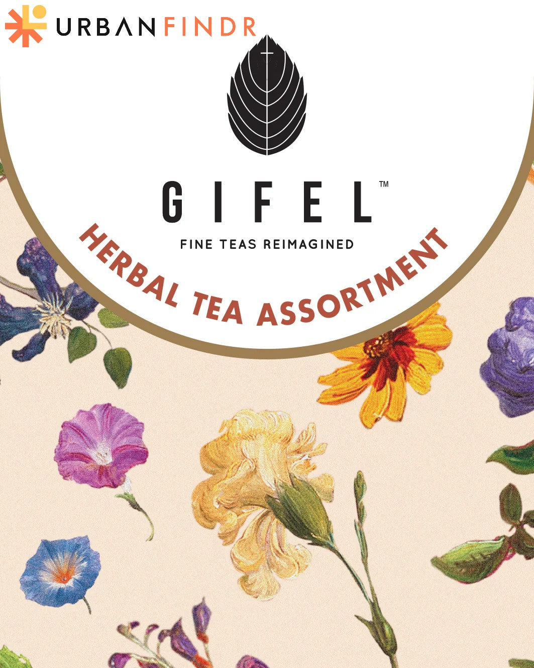 Gifel Tea. Herbal Tea Assortment (25 sachets) - Gifel Tea