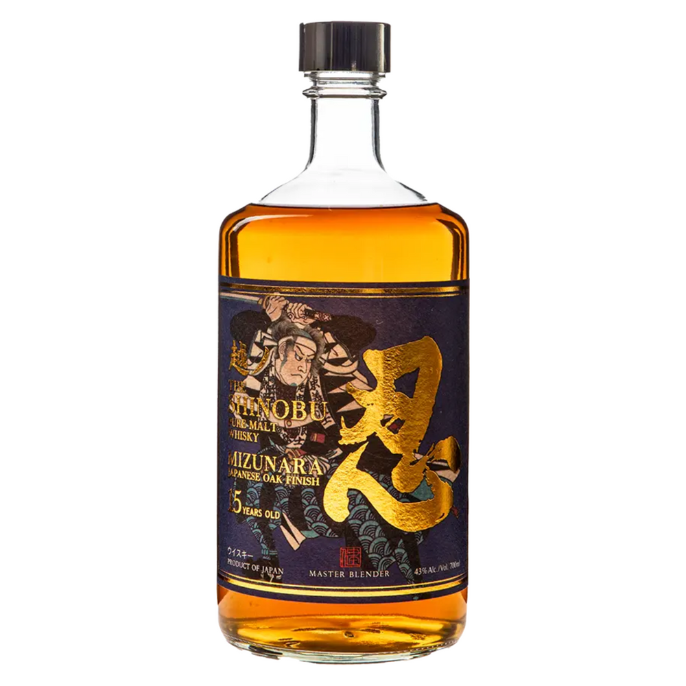 Shinobu 15YO Dragon Malt Whisky Mizunara