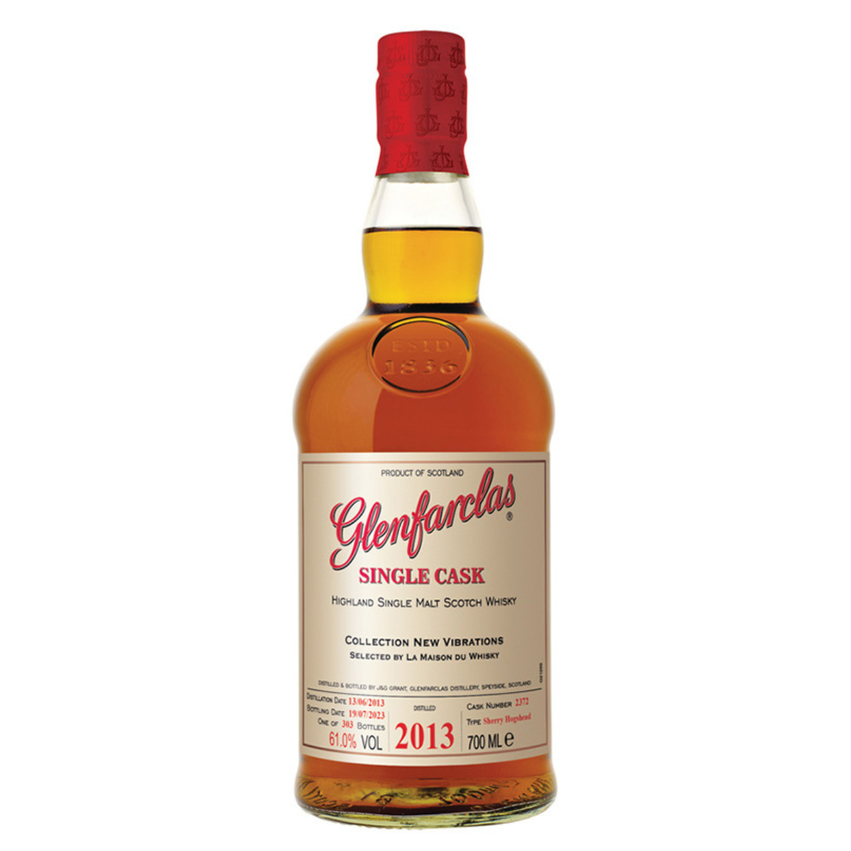 Glenfarclas 10 Ans 2013 The Family Cask Sherry Butt #2372 New Vibrations