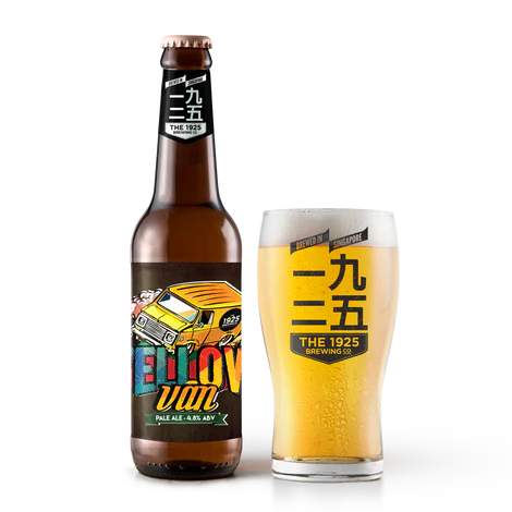 Yellow Van Pale Ale 4.8% (24 x 330 ml0