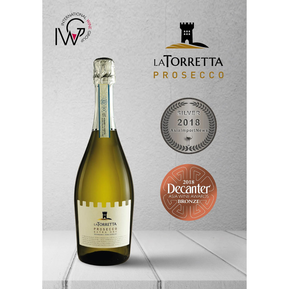 La Torretta Extra Dry Sparkling Wine (Prosecco) DOC