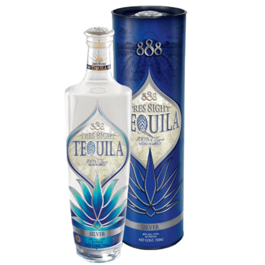 
                      
                        Tequila 888 Tres Ochos Silver
                      
                    