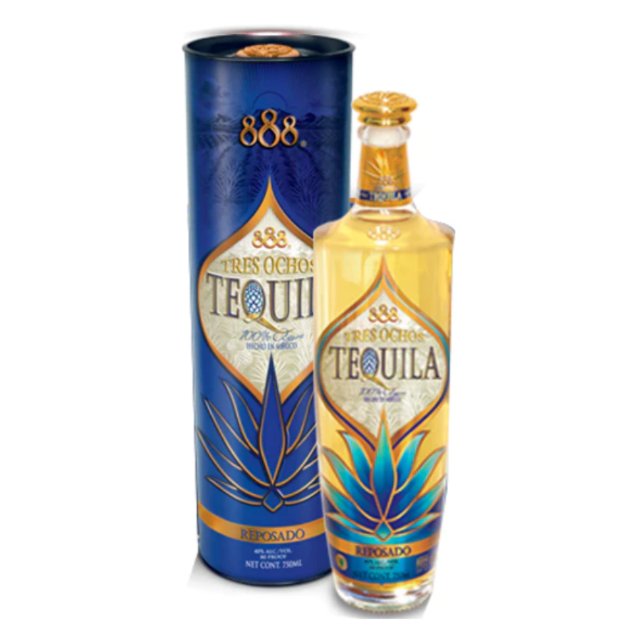 
                      
                        Tequila 888 Tres Ochos Reposado
                      
                    