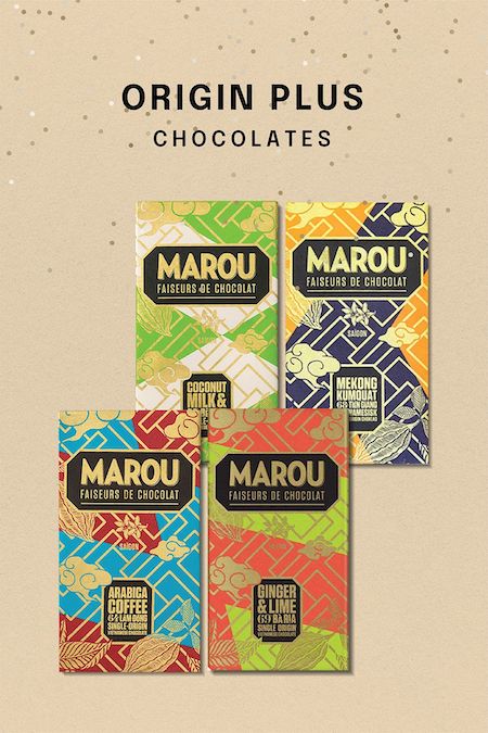 Marou artisan bean-to-bar chocolate brand based in Vietnam